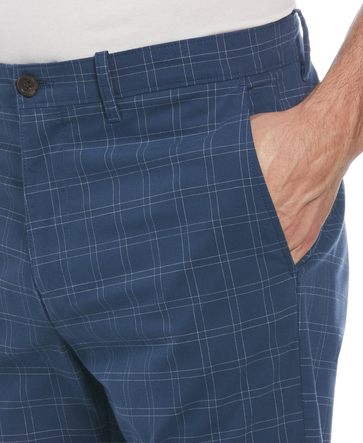 Original Penguin Check Pattern Slim Fit Chino