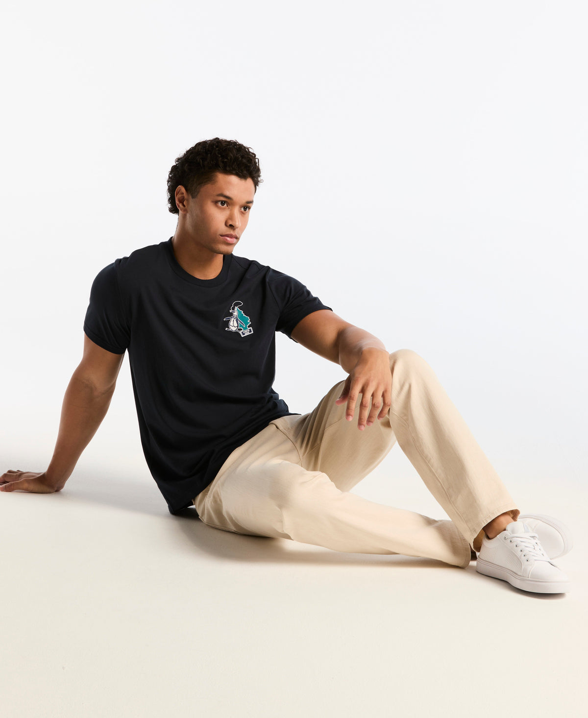 Original Penguin Flocked Tree Graphic Tree
