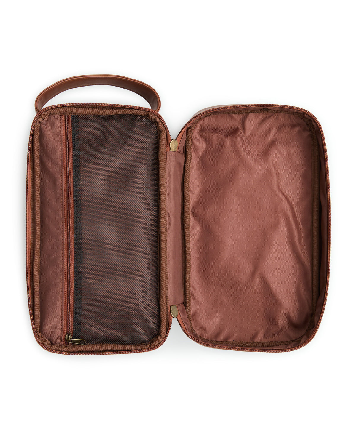 Original Penguin Leather Travel Toiletries Bag