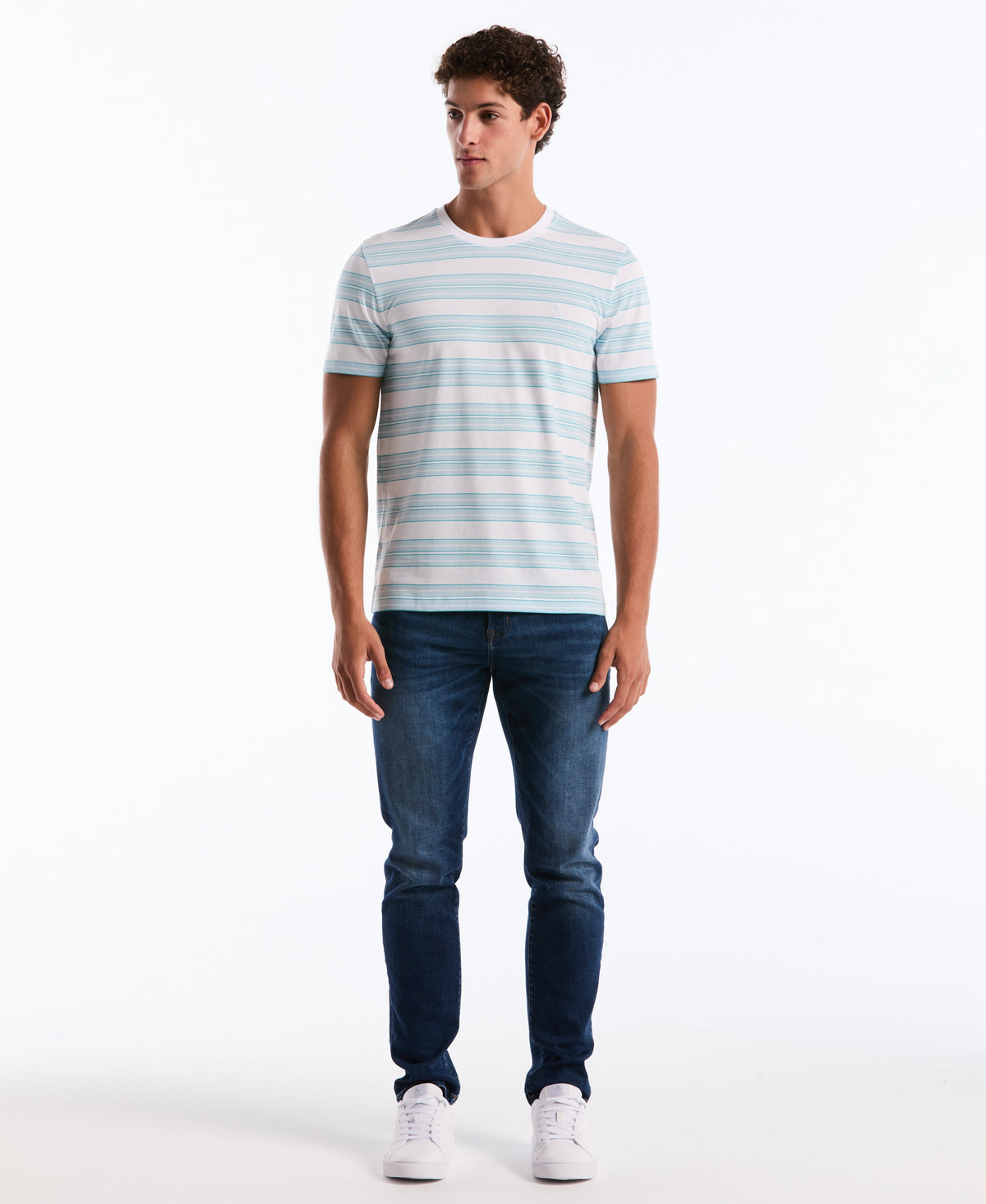 Original Penguin Multi-Striped Jersey Tee