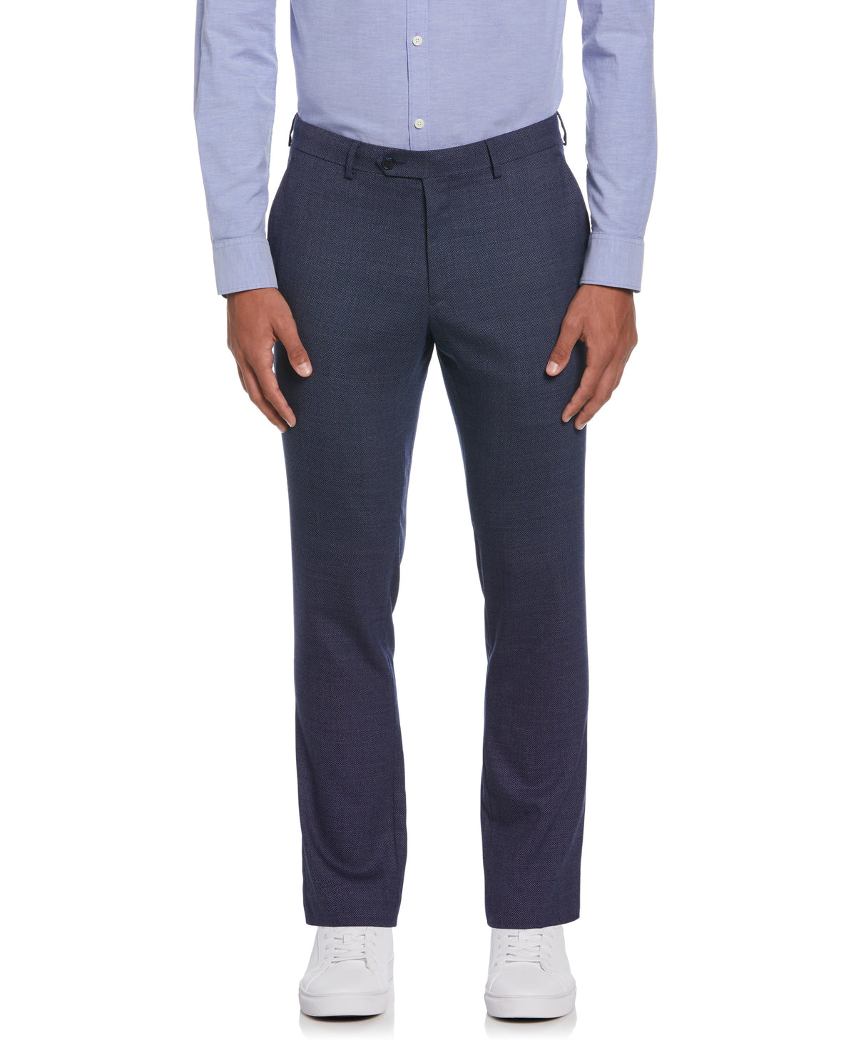 Original Penguin Navy Birdseye Suit Separate Pant