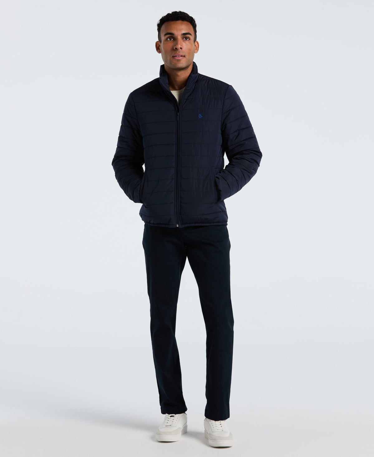 Original Penguin Polyfill Full Zip Puffer Jacket