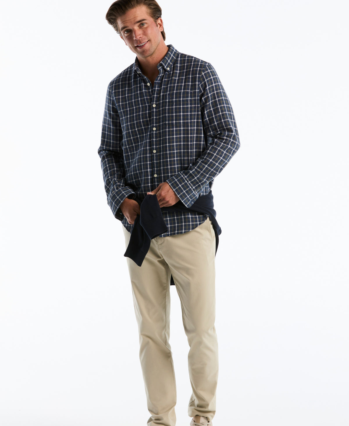Original Penguin Texture Dobby Button-Down Shirt