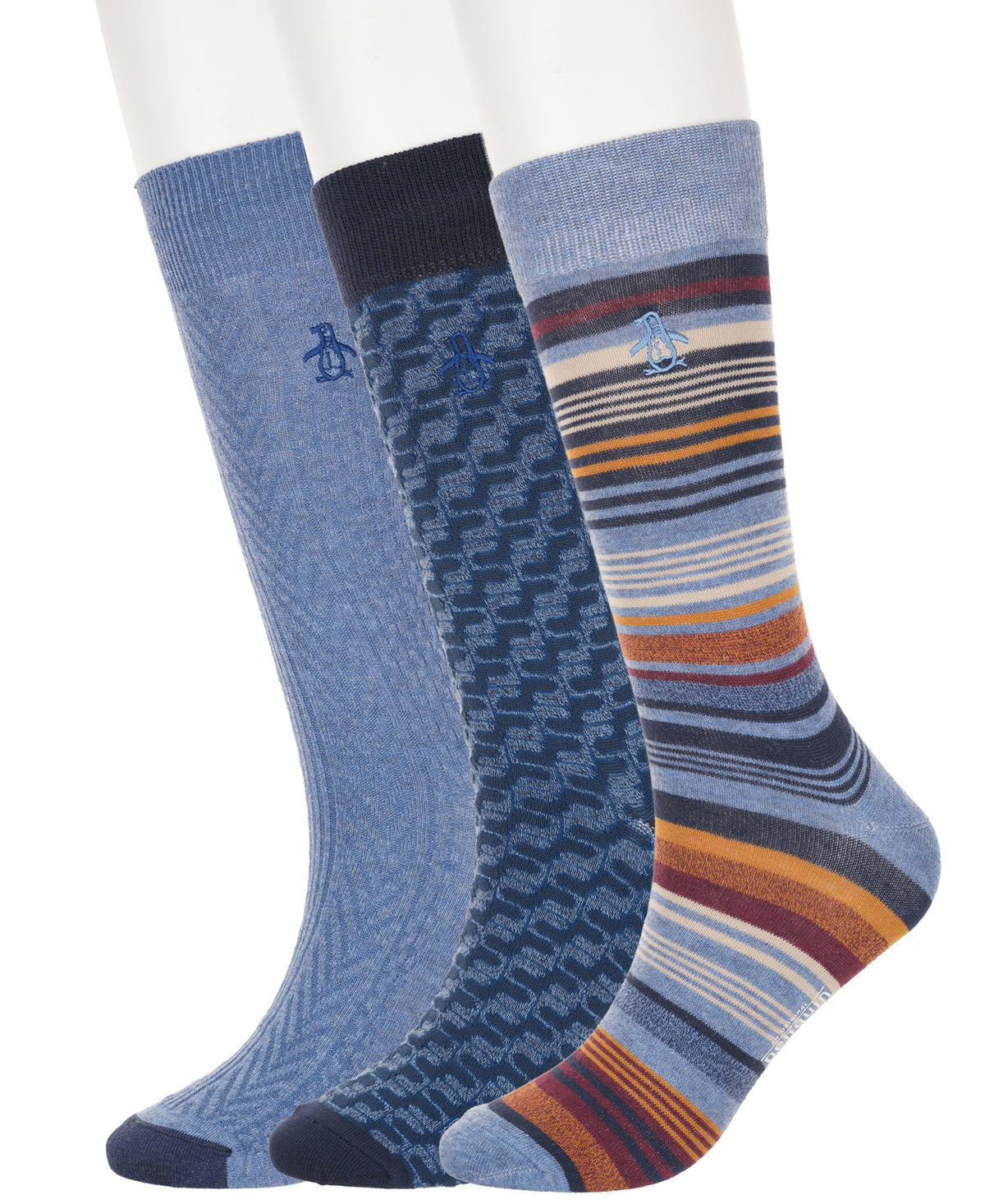 Original Penguin 3 Pack Berkman Striped Sock
