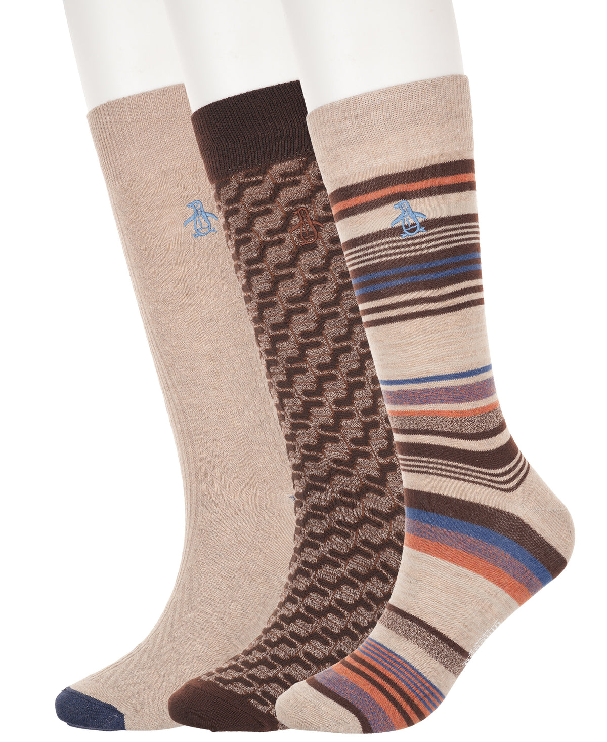 Original Penguin 3 Pack Berkman Striped Sock