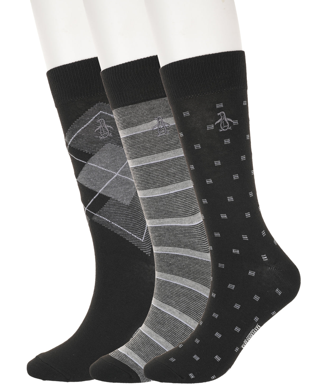 Original Penguin 3 Pack Birdseye Neat Sock