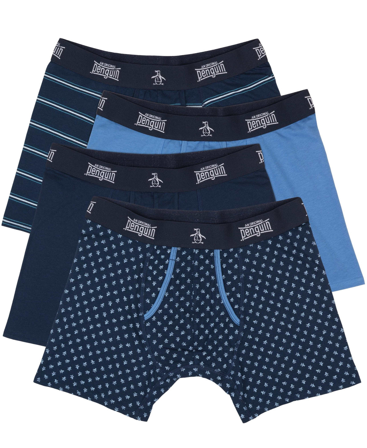 Original Penguin 4 Pack Contour Boxer Briefs