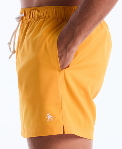 Original Penguin 5" Box Solid Swim Short