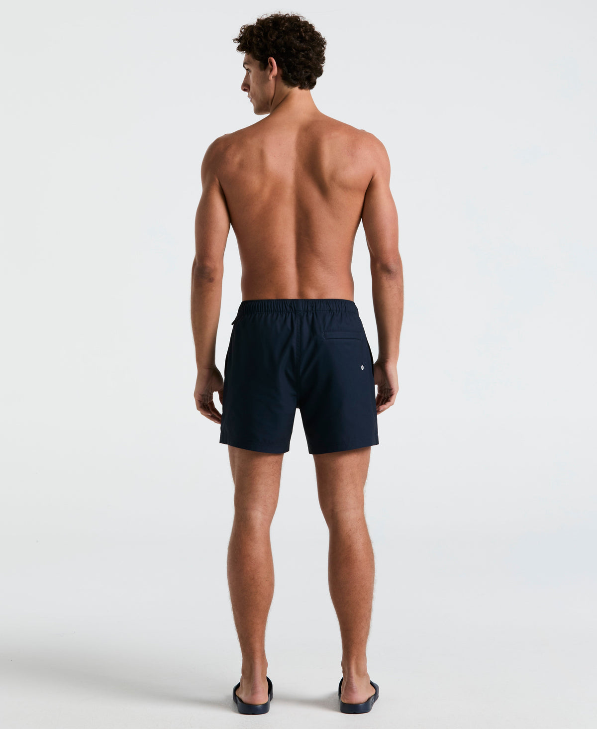 Original Penguin 5" Box Solid Swim Short