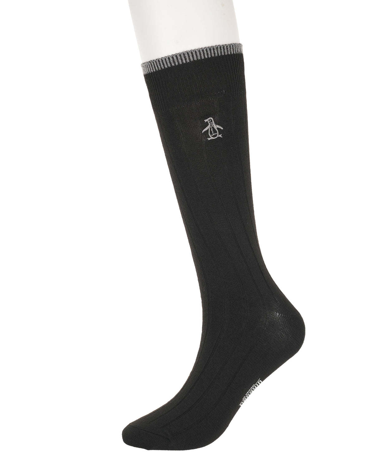 Original Penguin 5 Pack Solid Dress Ribbed Sock