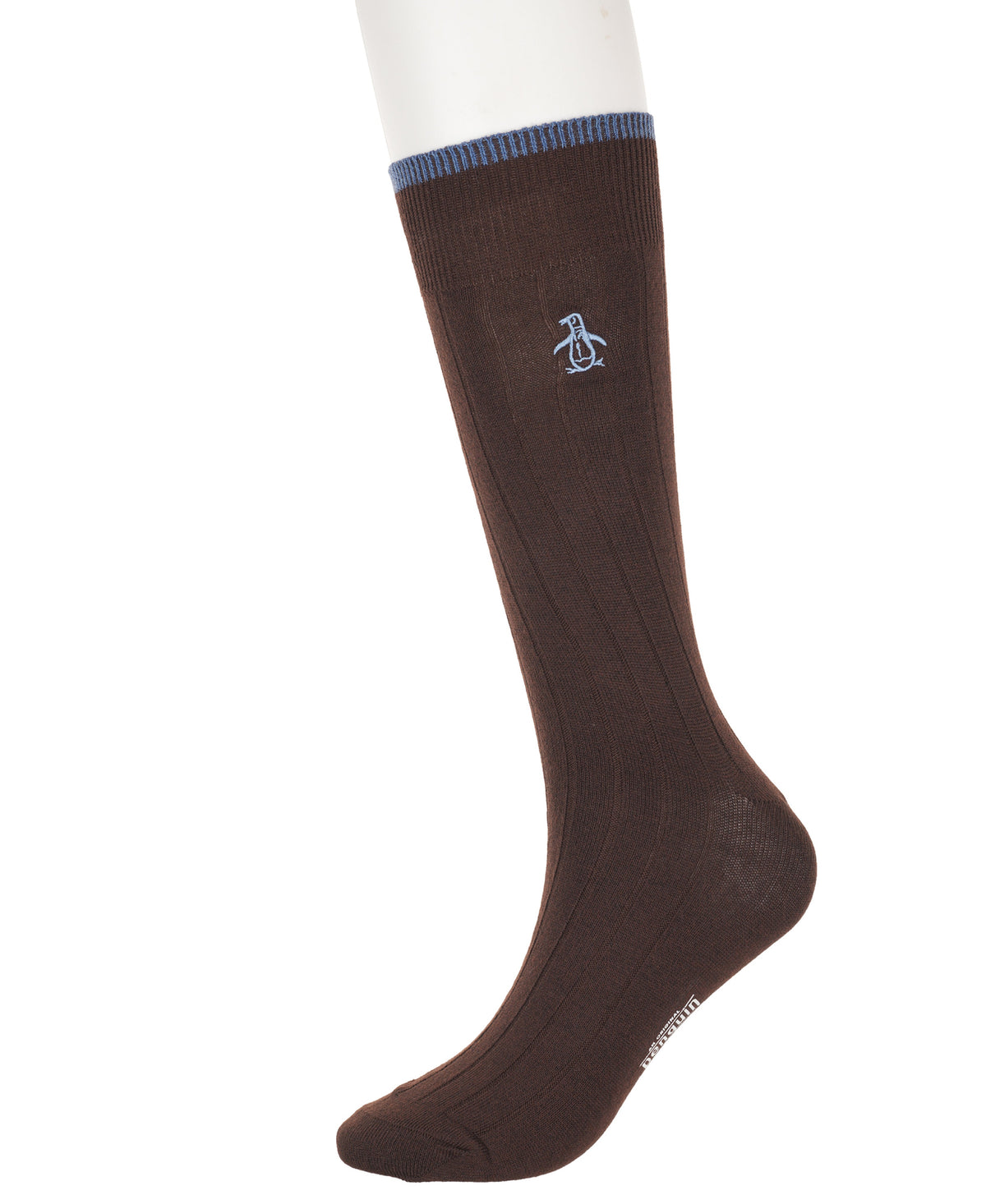 Original Penguin 5 Pack Solid Dress Ribbed Sock