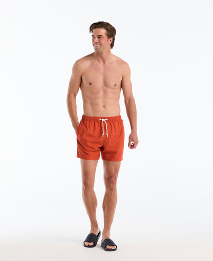 Original Penguin 5" Solid Stretch Swim Short
