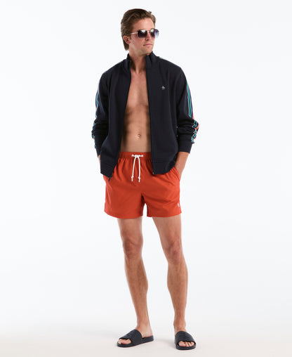 Original Penguin 5" Solid Stretch Swim Short
