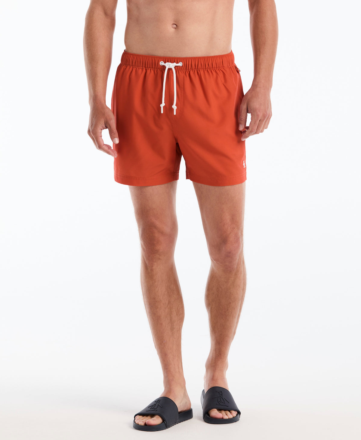 Original Penguin 5" Solid Stretch Swim Short