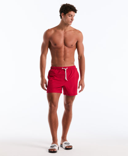 Original Penguin 5" Solid Stretch Swim Short