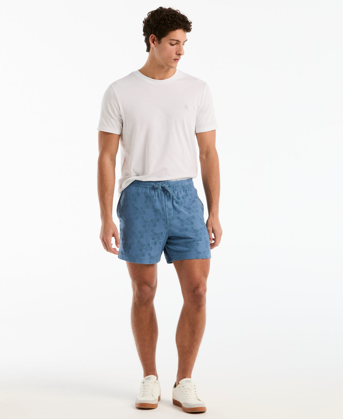Original Penguin 5" Terry Jacquard Hawaiian Short