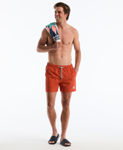 Original Penguin 5" Volley Earl Tipped Swim Short