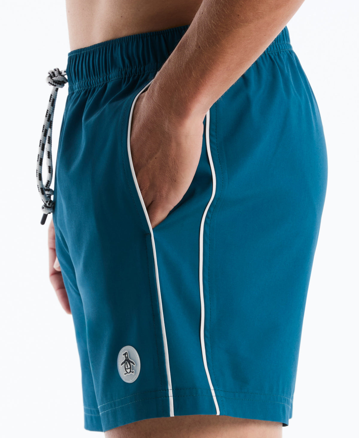 Original Penguin 5" Volley Earl Tipped Swim Short