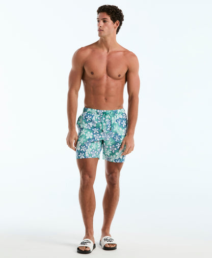 Original Penguin 7" All-Over Hawaiian Volley Swim Short