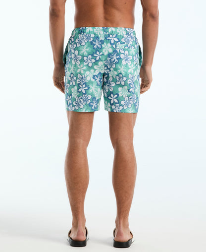 Original Penguin 7" All-Over Hawaiian Volley Swim Short