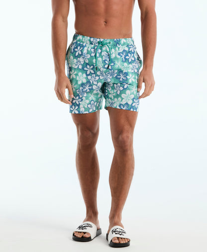 Original Penguin 7" All-Over Hawaiian Volley Swim Short