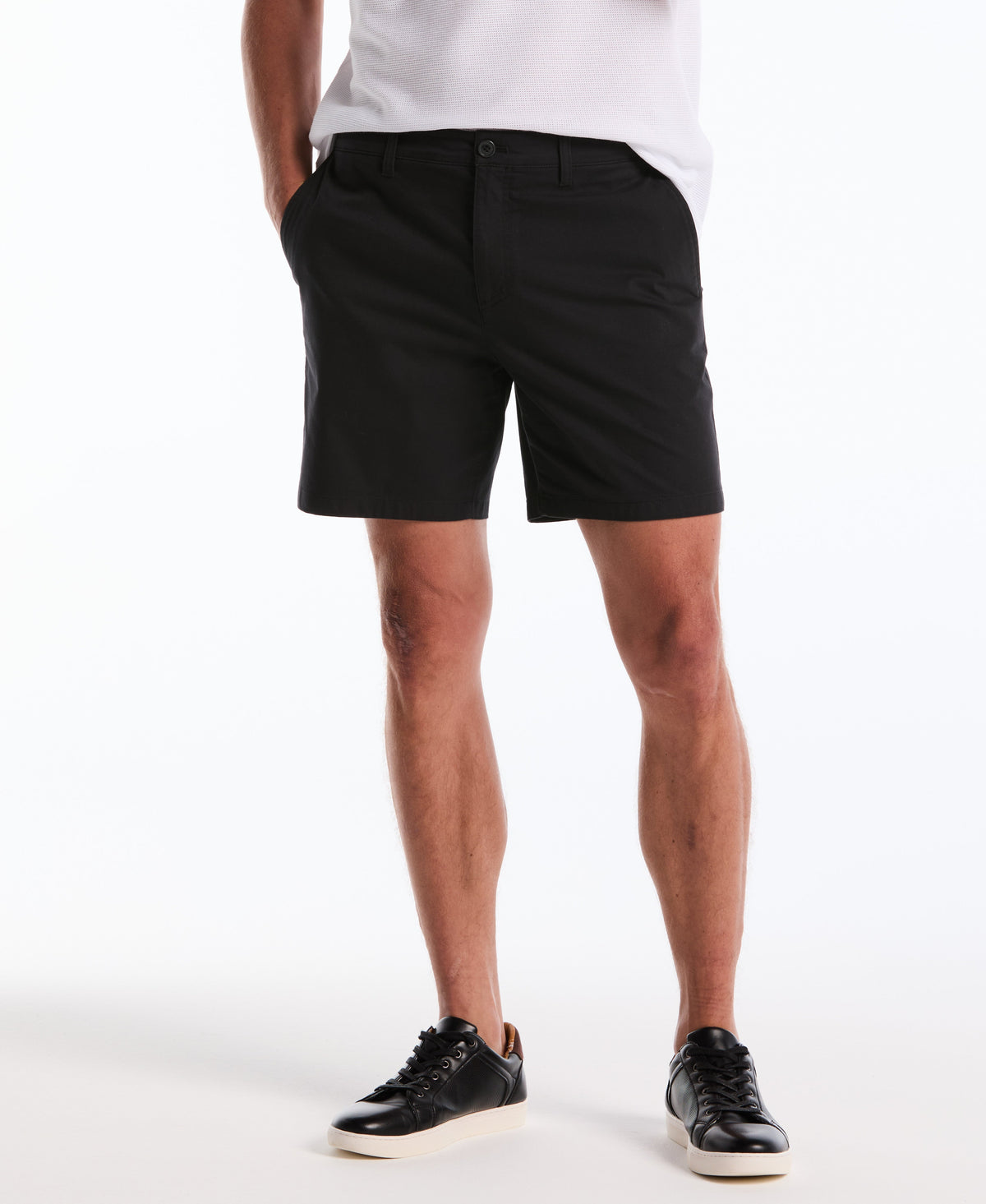 Original Penguin 7" Cotton Blend Twill Short
