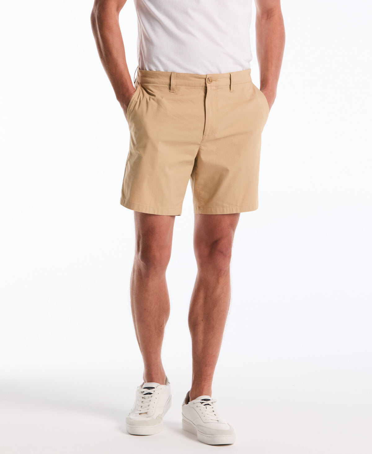 Original Penguin 7" Cotton Blend Twill Short