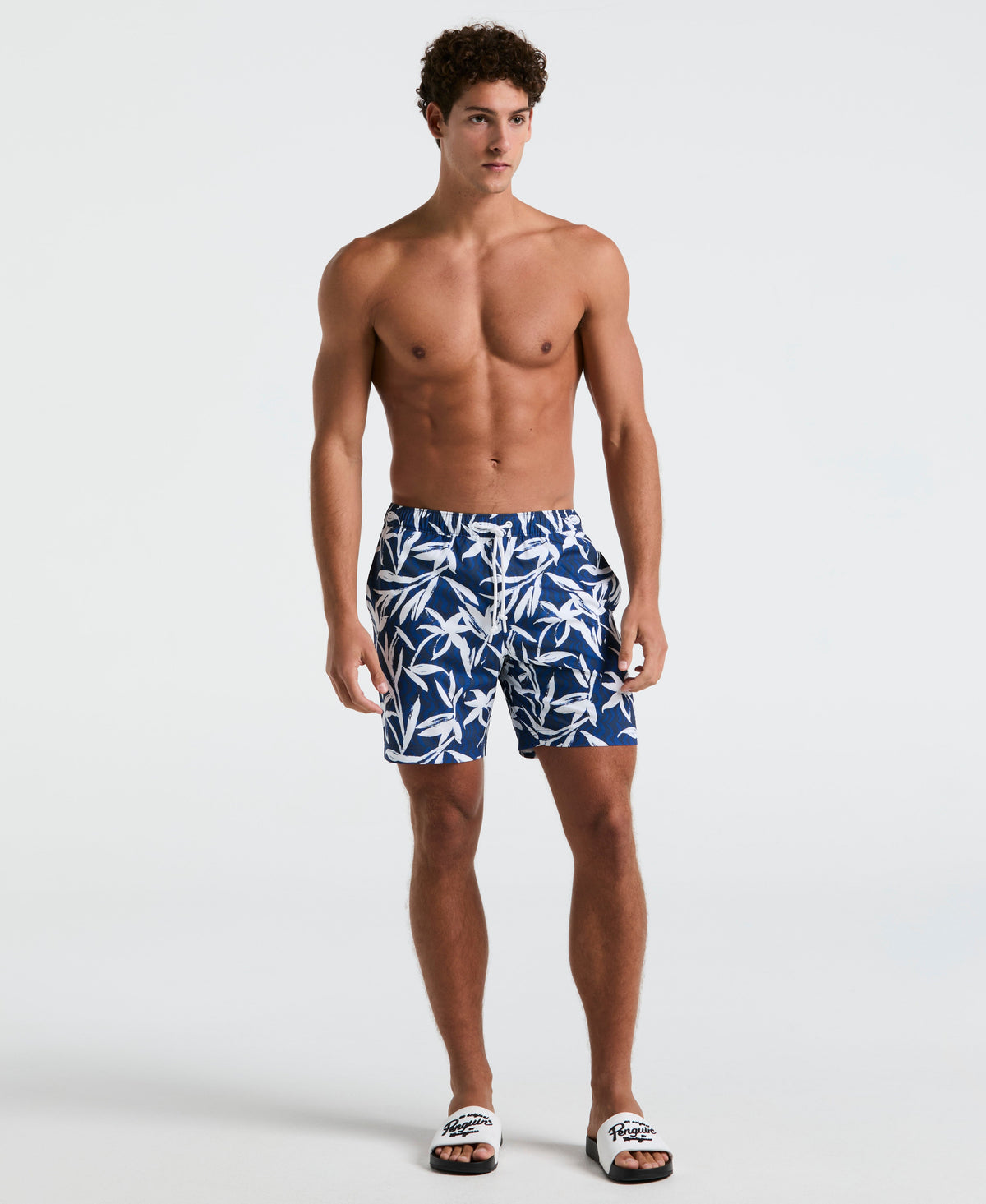 Original Penguin 7" Floral Swim Short