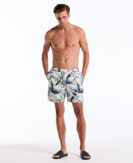 Original Penguin 7" Succulent Print Swim Short