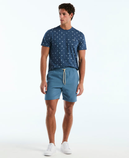 Original Penguin 7" Weave Drawstring Short