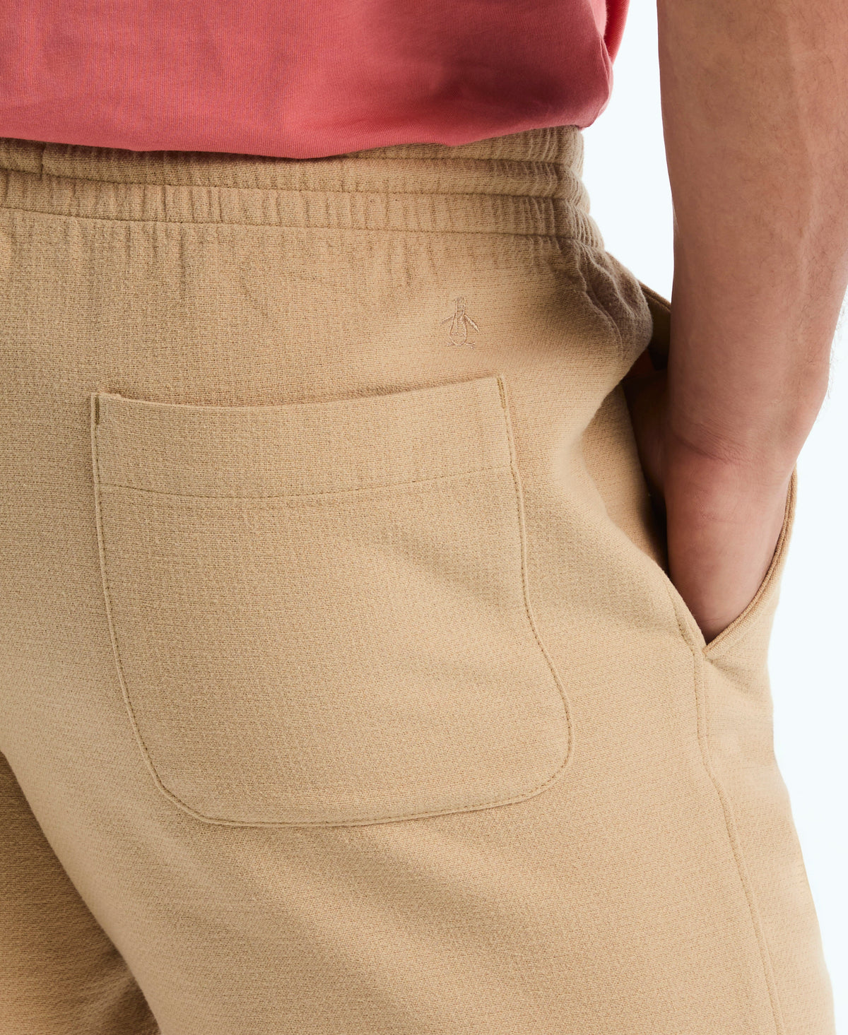 Original Penguin 7" Weave Drawstring Short