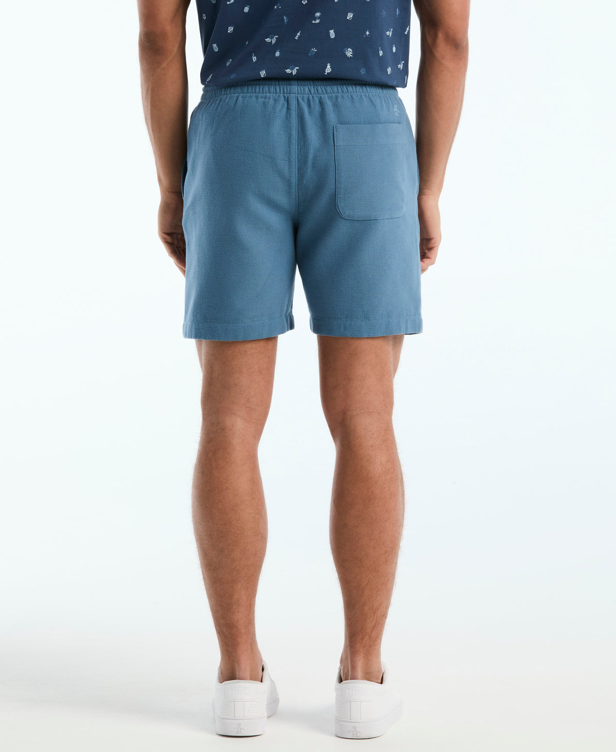 Original Penguin 7" Weave Drawstring Short