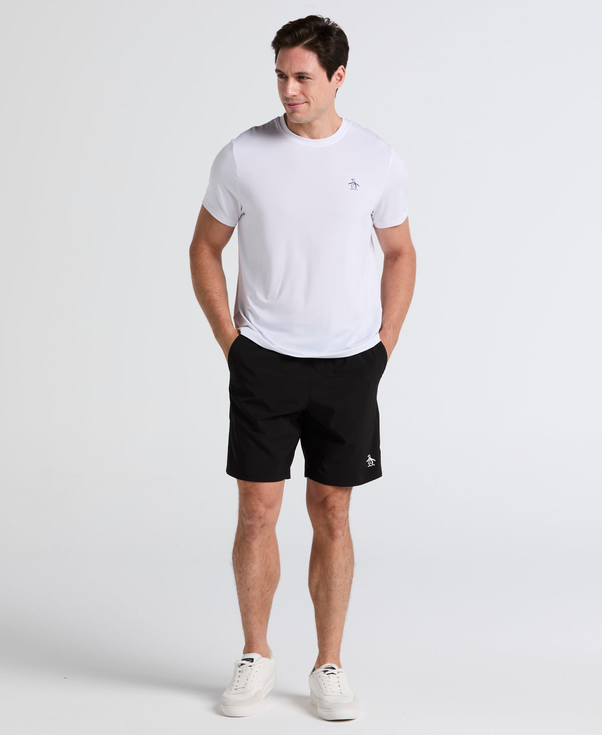 Original Penguin 8" Performance Solid Tennis Short