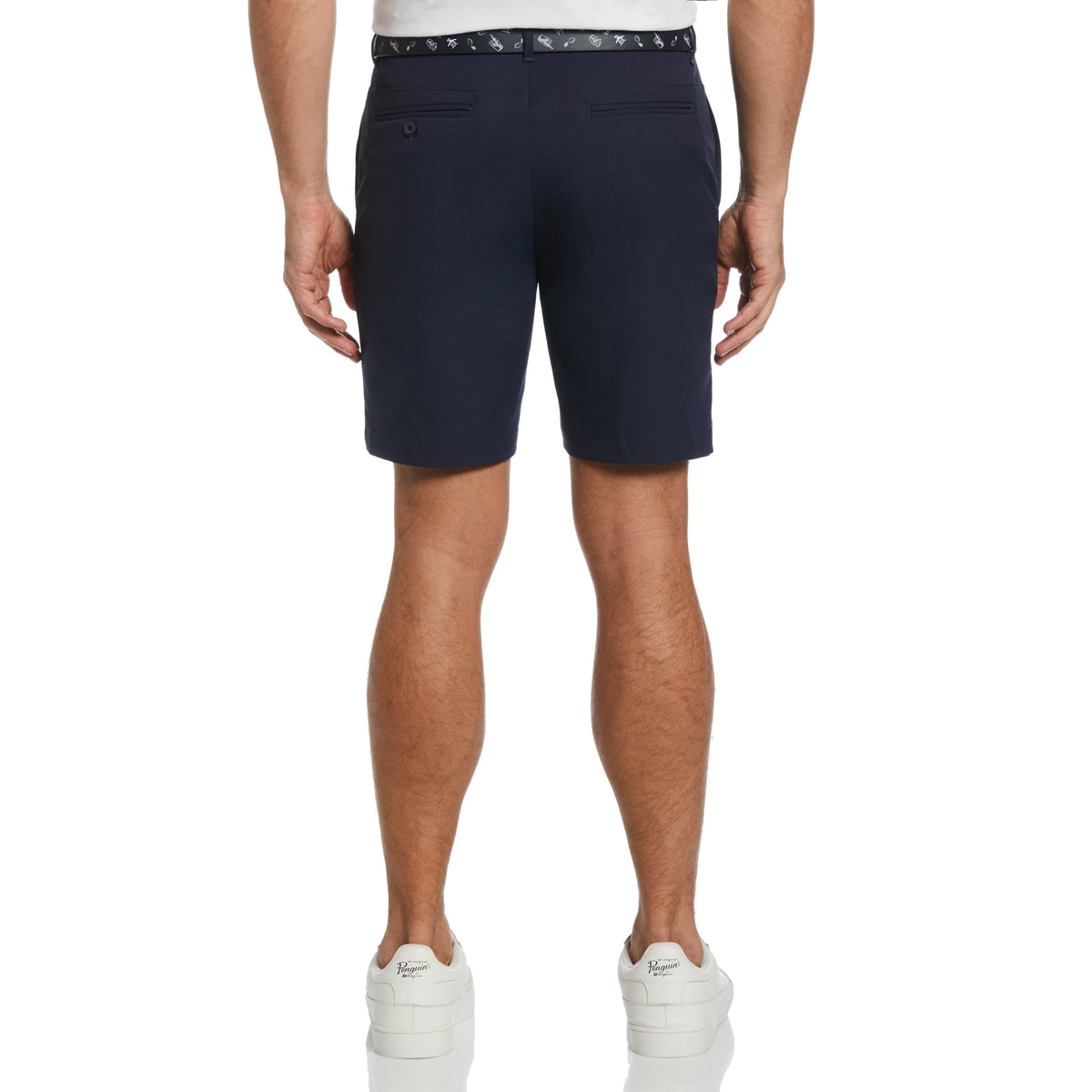 Original Penguin 9" Flat Front Solid Golf Short