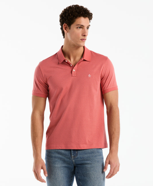 Original Penguin All-Over Diamond Ditsy Print Polo
