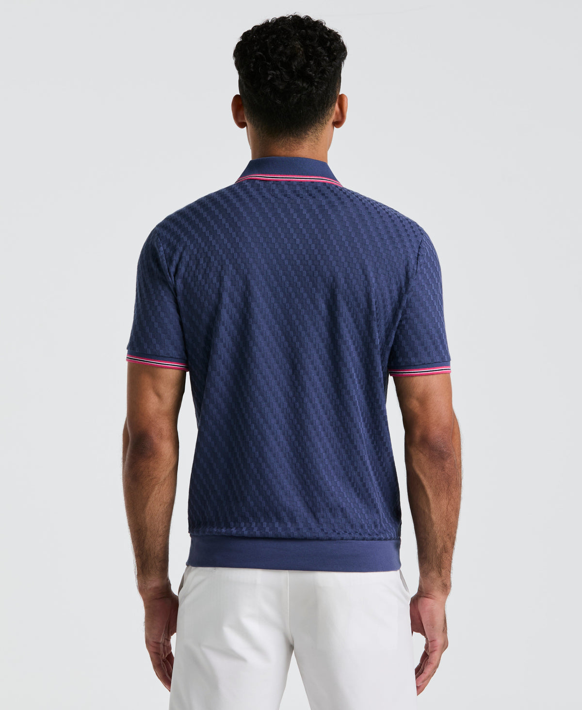 Original Penguin All-Over Jacquard Johnny Collar Polo