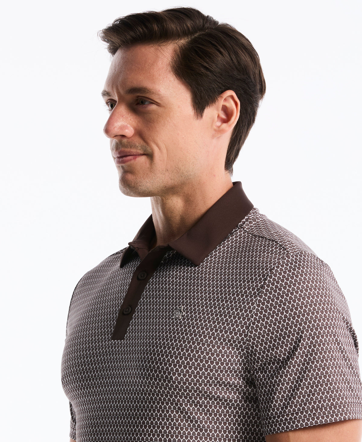 Original Penguin All-Over Novelty Geo Golf Polo