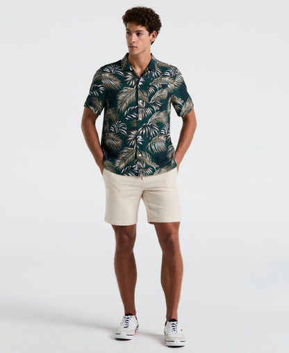 Original Penguin All-Over Palm Leaf Camp Shirt