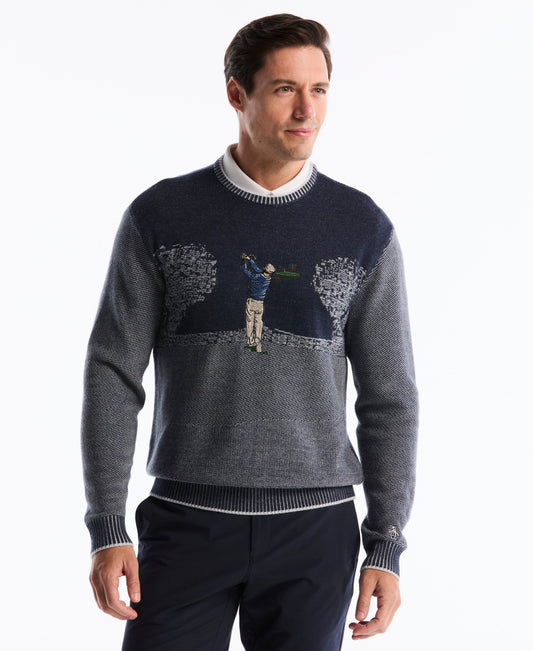 Original Penguin Birdie Battalion Luxtech™ Golf Sweater