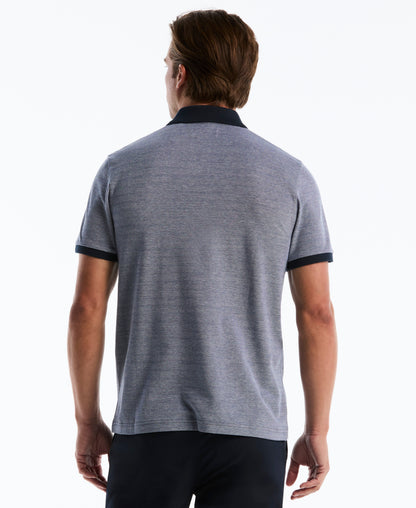Original Penguin Birdseye Pique Degrade Striped Polo