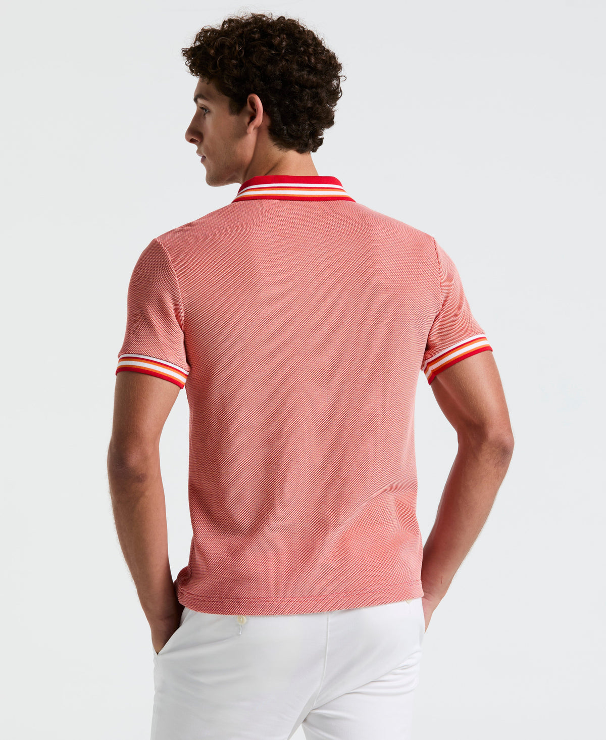 Original Penguin Birdseye Pique Tipped Polo