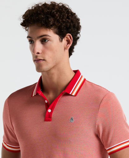 Original Penguin Birdseye Pique Tipped Polo