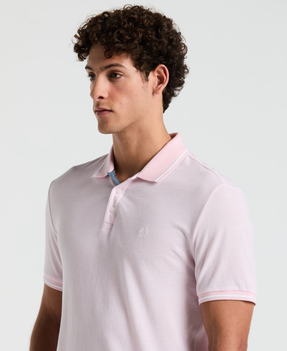 Original Penguin Birdseye Pique Tipped Polo