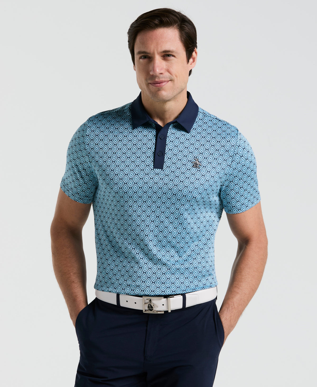 Original Penguin Bohemian Jacquard Golf Polo