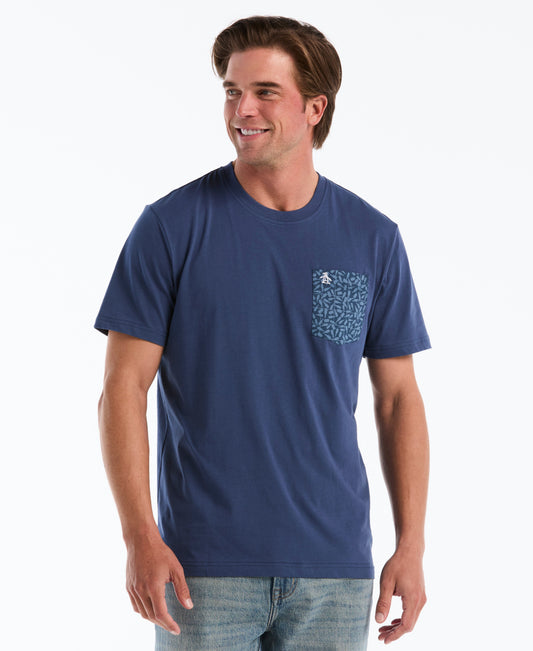 Original Penguin Bottle Pocket Jersey Tee