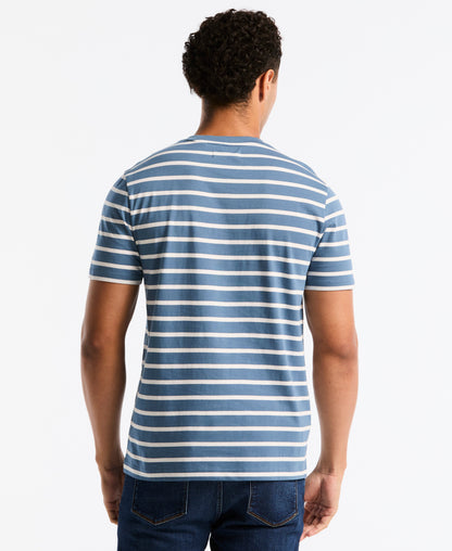 Original Penguin Breton Stripe Cotton Tee