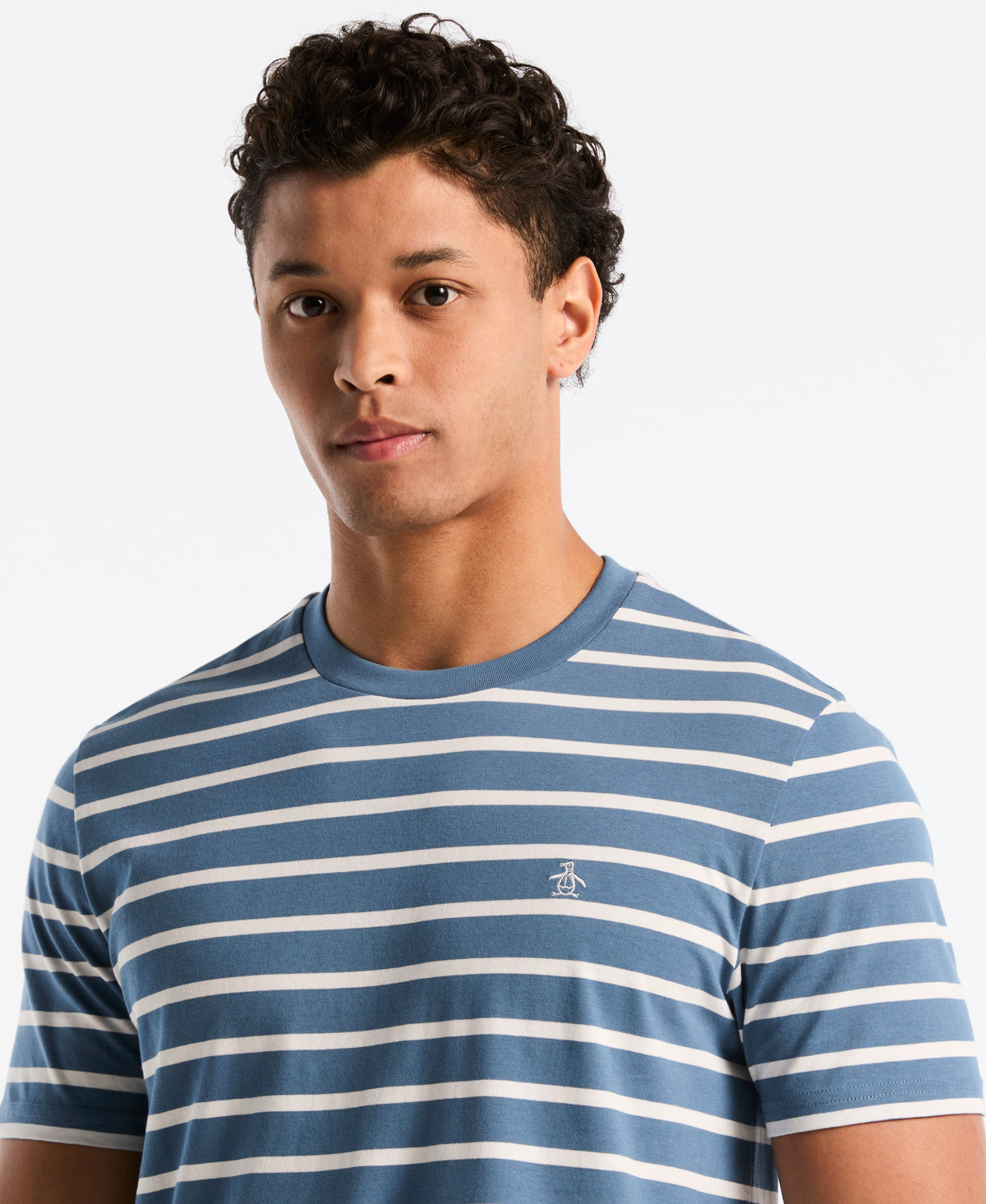 Original Penguin Breton Stripe Cotton Tee