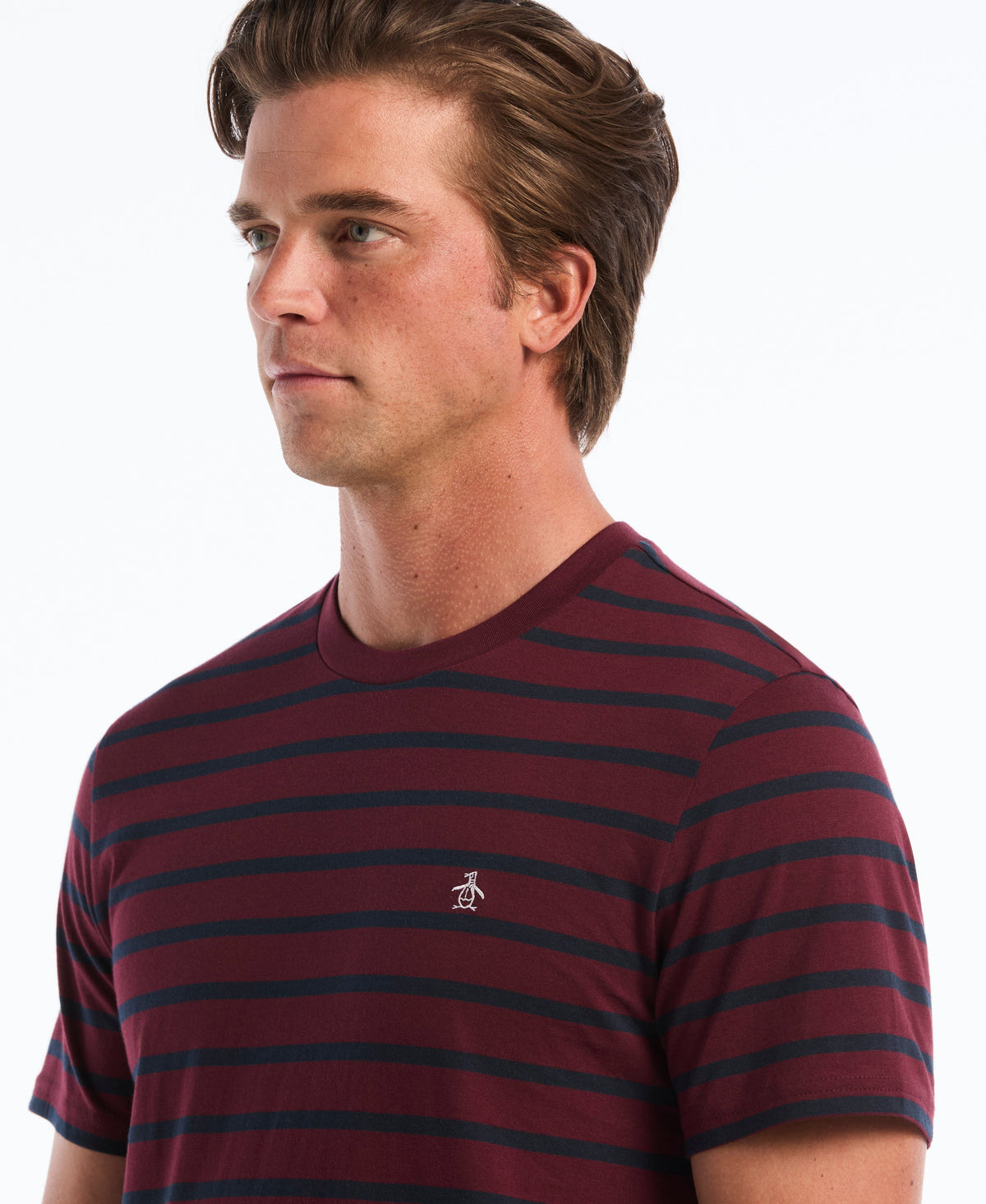 Original Penguin Breton Stripe Cotton Tee