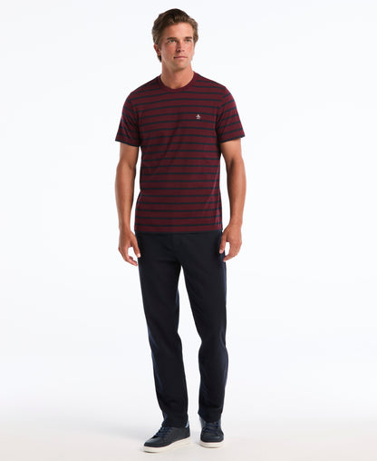 Original Penguin Breton Stripe Cotton Tee
