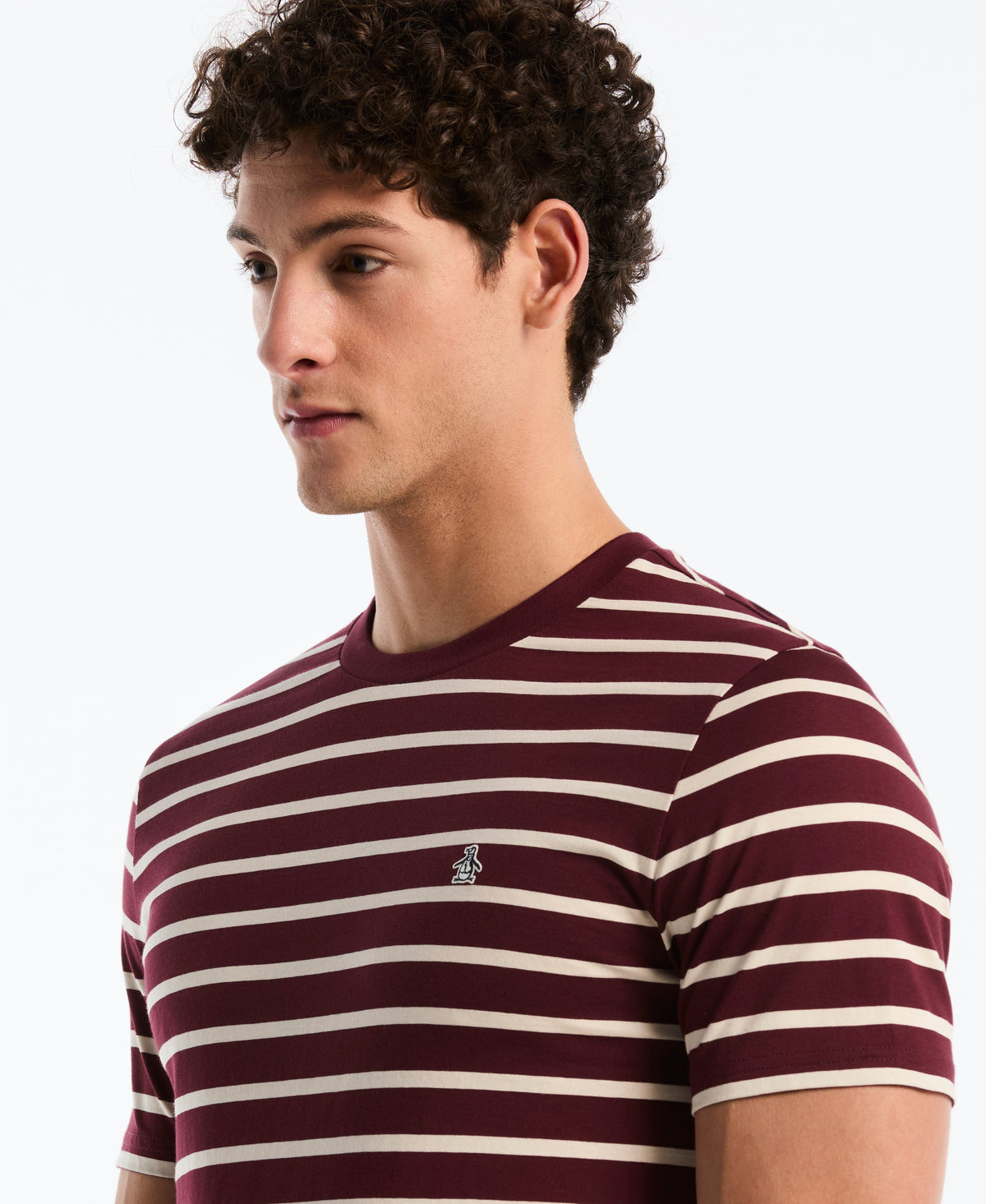 Original Penguin Breton Striped Organic Cotton Tee